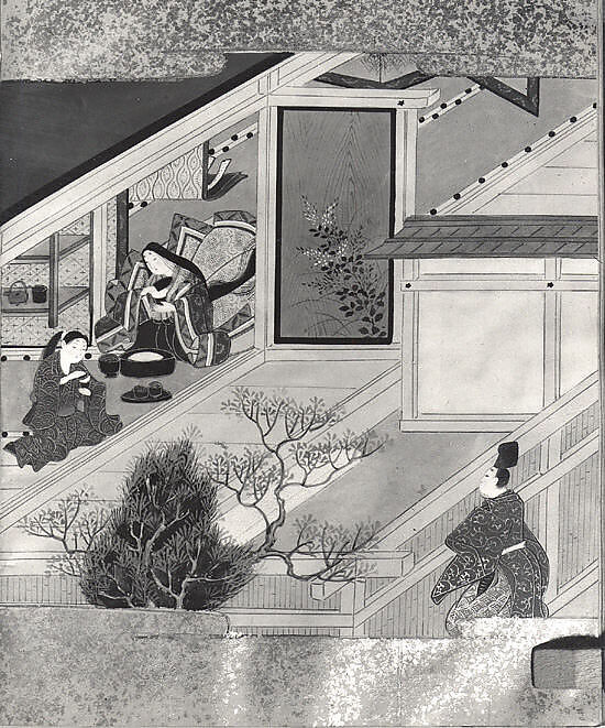 Tales of Ise (Ise monogatari), Three illustrated books; ink, color, and gold on paper, Japan