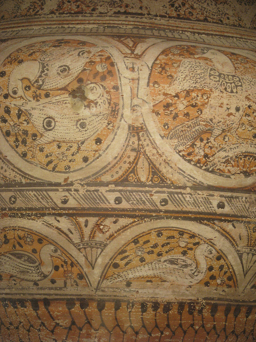 Storage Jar, Earthenware; painted, unglazed