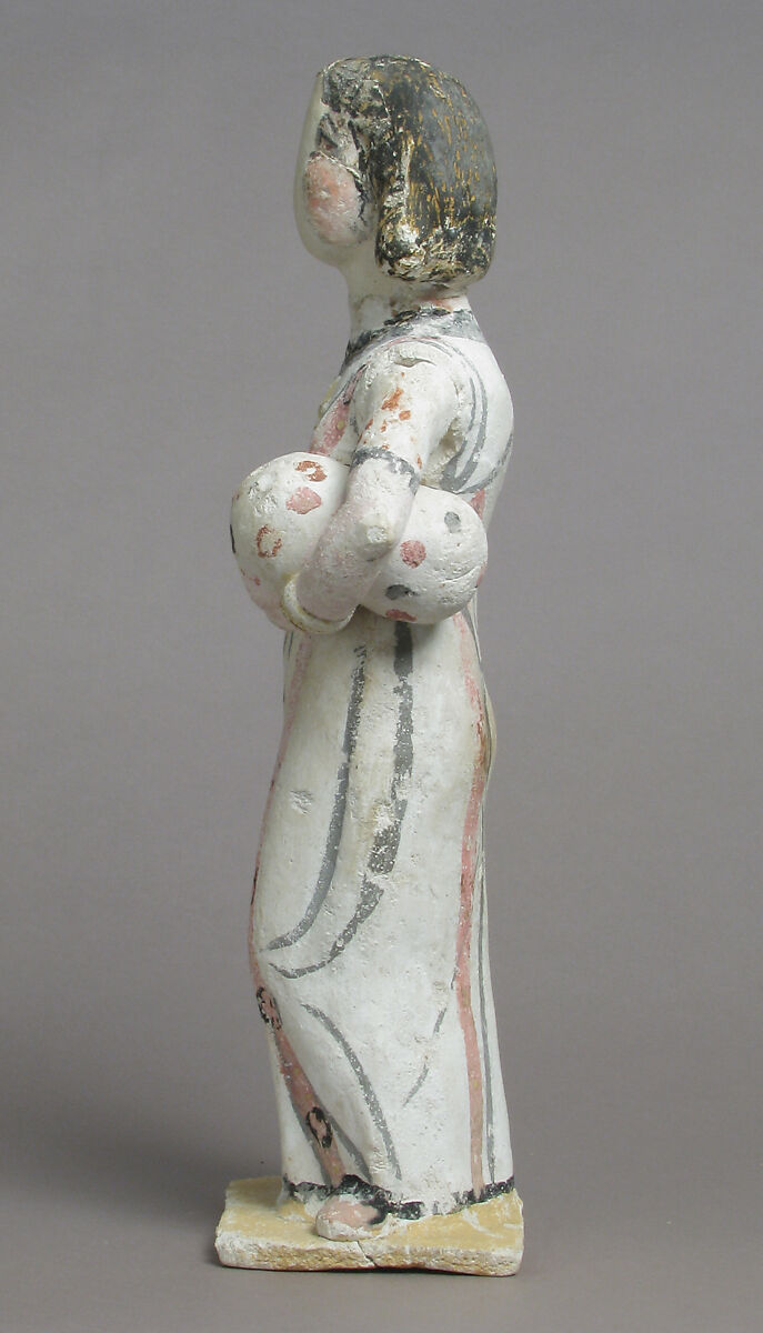 Figure of a Woman, Painted plaster