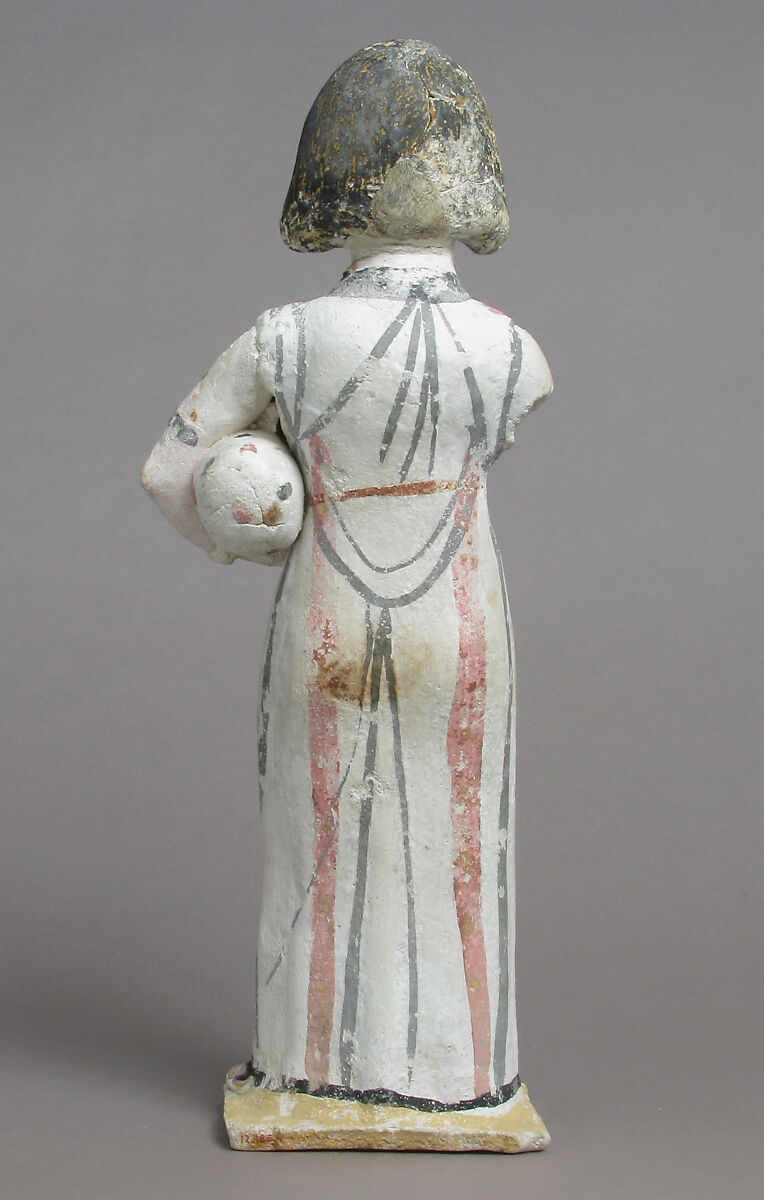Figure of a Woman, Painted plaster 