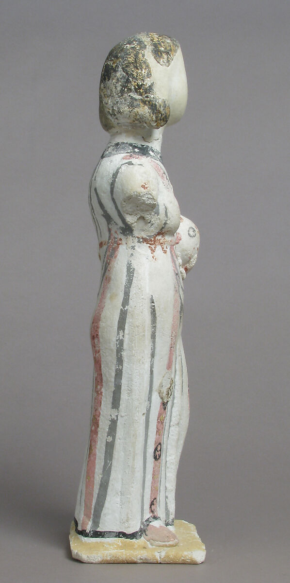 Figure of a Woman, Painted plaster