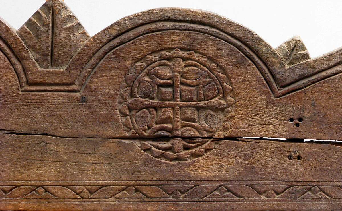 Panel, Wood; carved