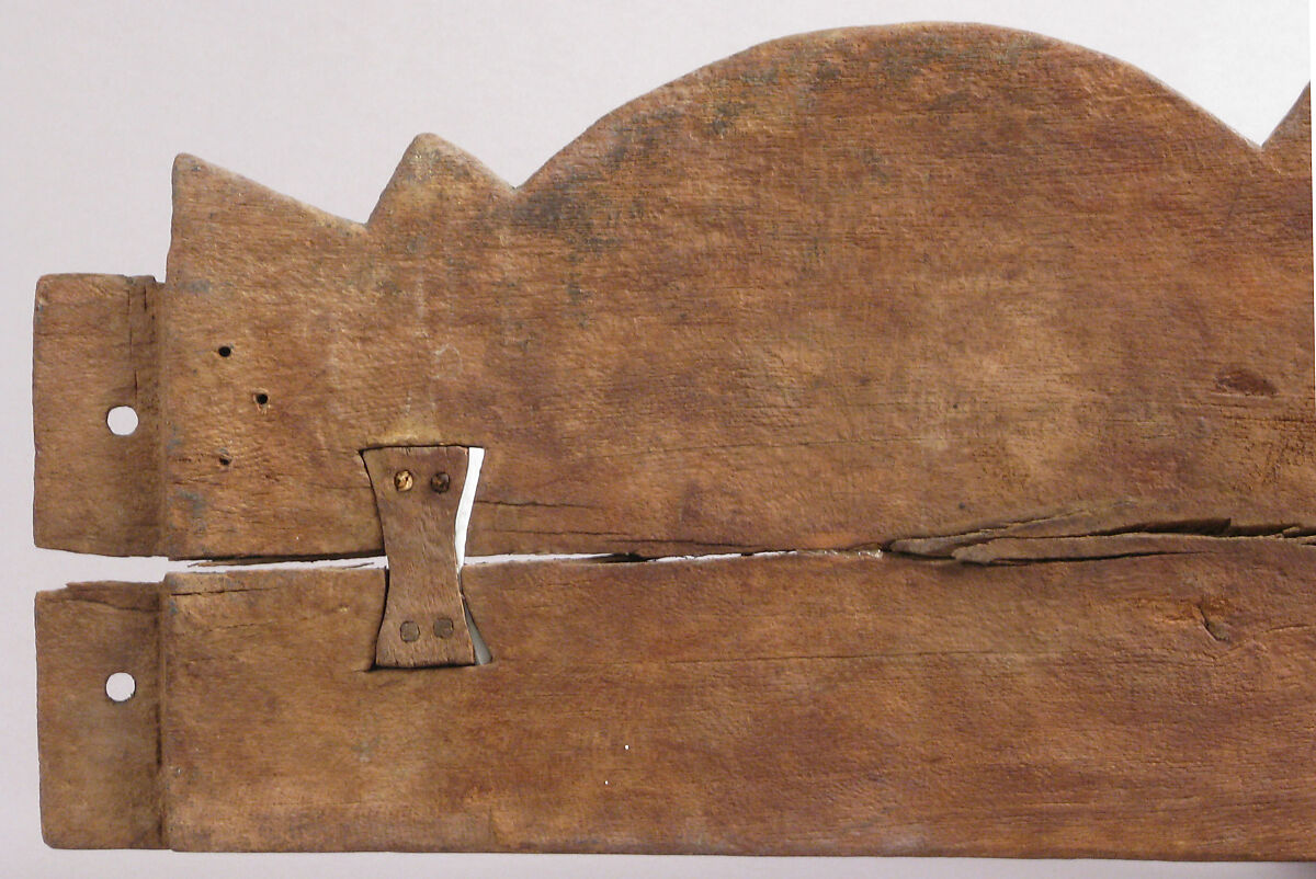 Panel, Wood; carved