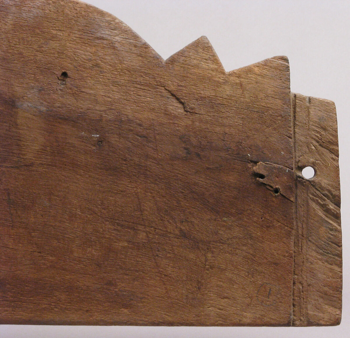 Panel, Wood; carved