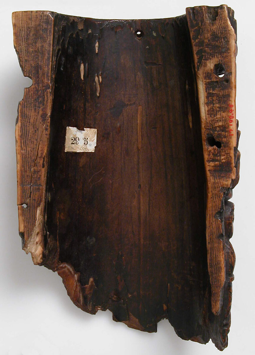 Tusk Fragment with the Ascension, Ivory; carved