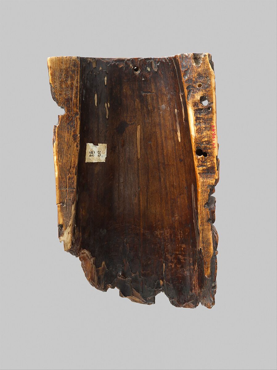 Tusk Fragment with the Ascension, Ivory; carved