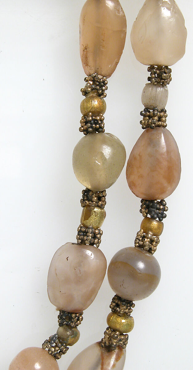 Beads, Agate and quartz