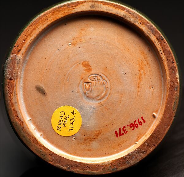 Vase, Designed by Frederick Hurten Rhead (American (born England), Hanley, Stoke-on-Trent 1880–1942 New York), Earthenware, American