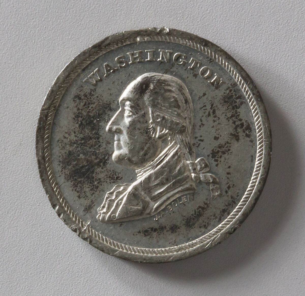 Medal, John A. Bolen (1826–1906), Metal 
