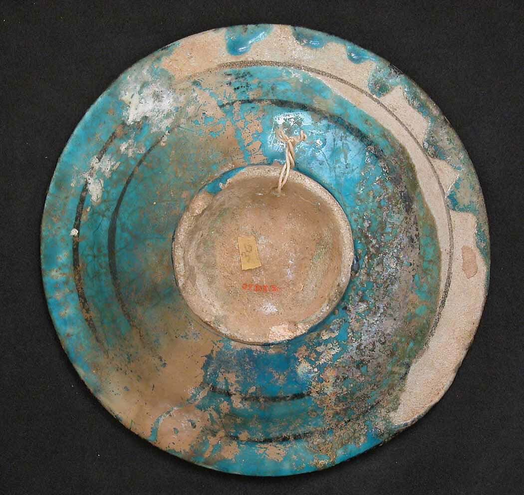 Bowl, Stonepaste; underglaze painted