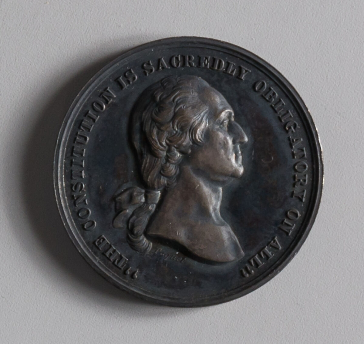 George Washington, Anthony Paquet (1814–1882), Metal 