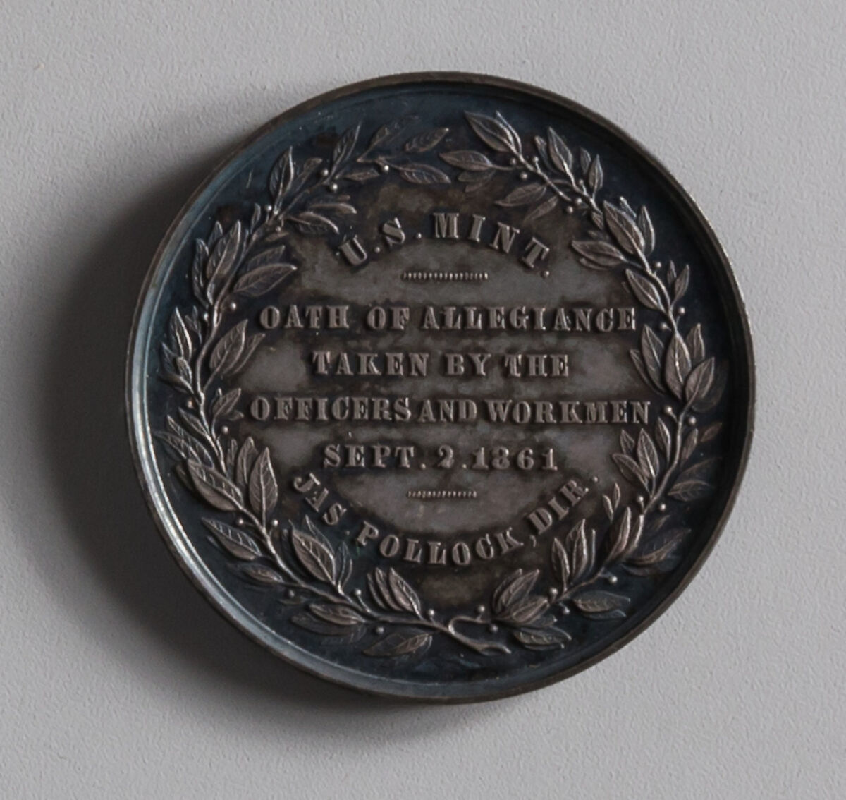 George Washington, Anthony Paquet (1814–1882), Metal