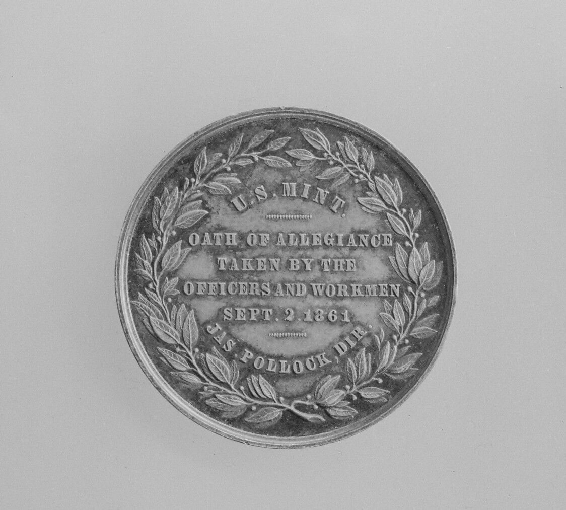 George Washington, Anthony Paquet (1814–1882), Metal