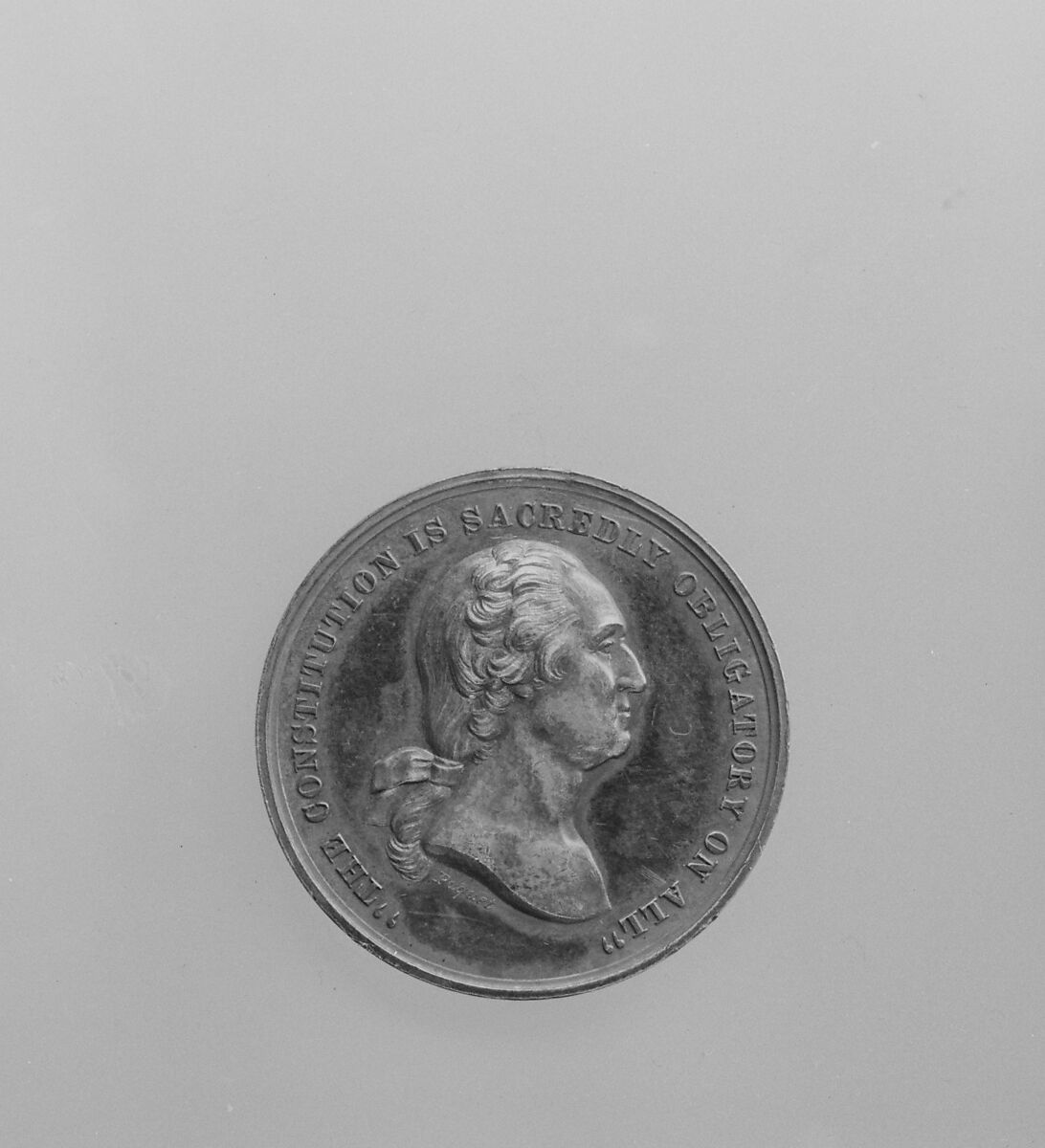 George Washington, Anthony Paquet (1814–1882), Metal