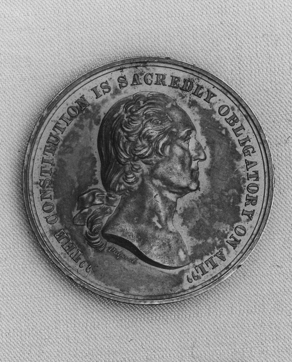 George Washington, Anthony Paquet (1814–1882), Metal
