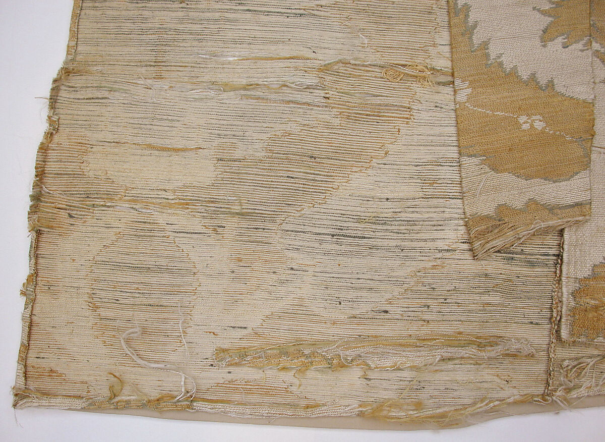 Kaftan, Silk, metal wrapped thread; taqueté (seraser)