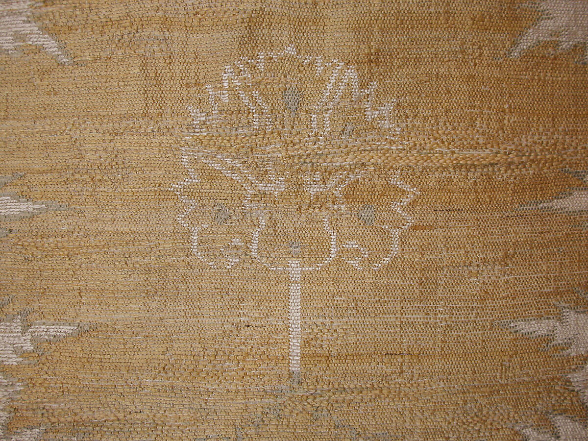 Kaftan, Silk, metal wrapped thread; taqueté (seraser)