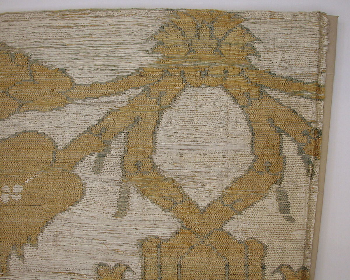 Kaftan, Silk, metal wrapped thread; taqueté (seraser)