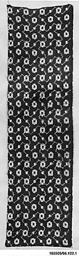 Piece of Cloth for Kimono with Pattern of Stylized Rosettes