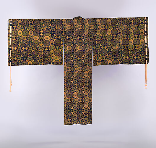 Noh Costume (Kariginu) with Geometric Pattern
