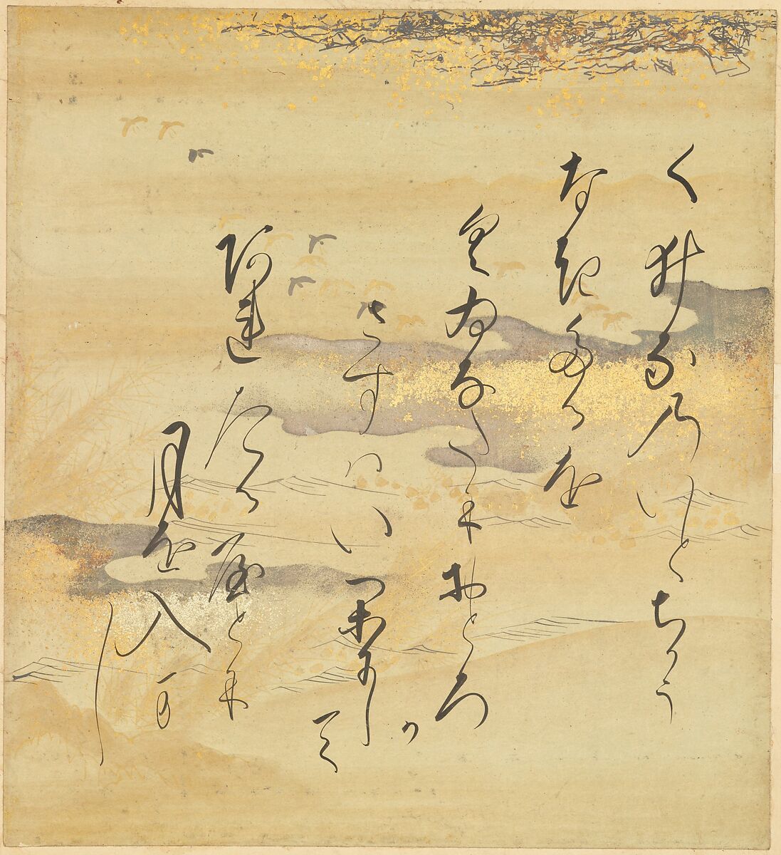 The Tale of Genji (Genji Monogatari), Formerly attributed to Tosa Mitsusada (Japanese, 1738–1806), Set of twenty-four album leaves; ink, color, and gold on paper, Japan