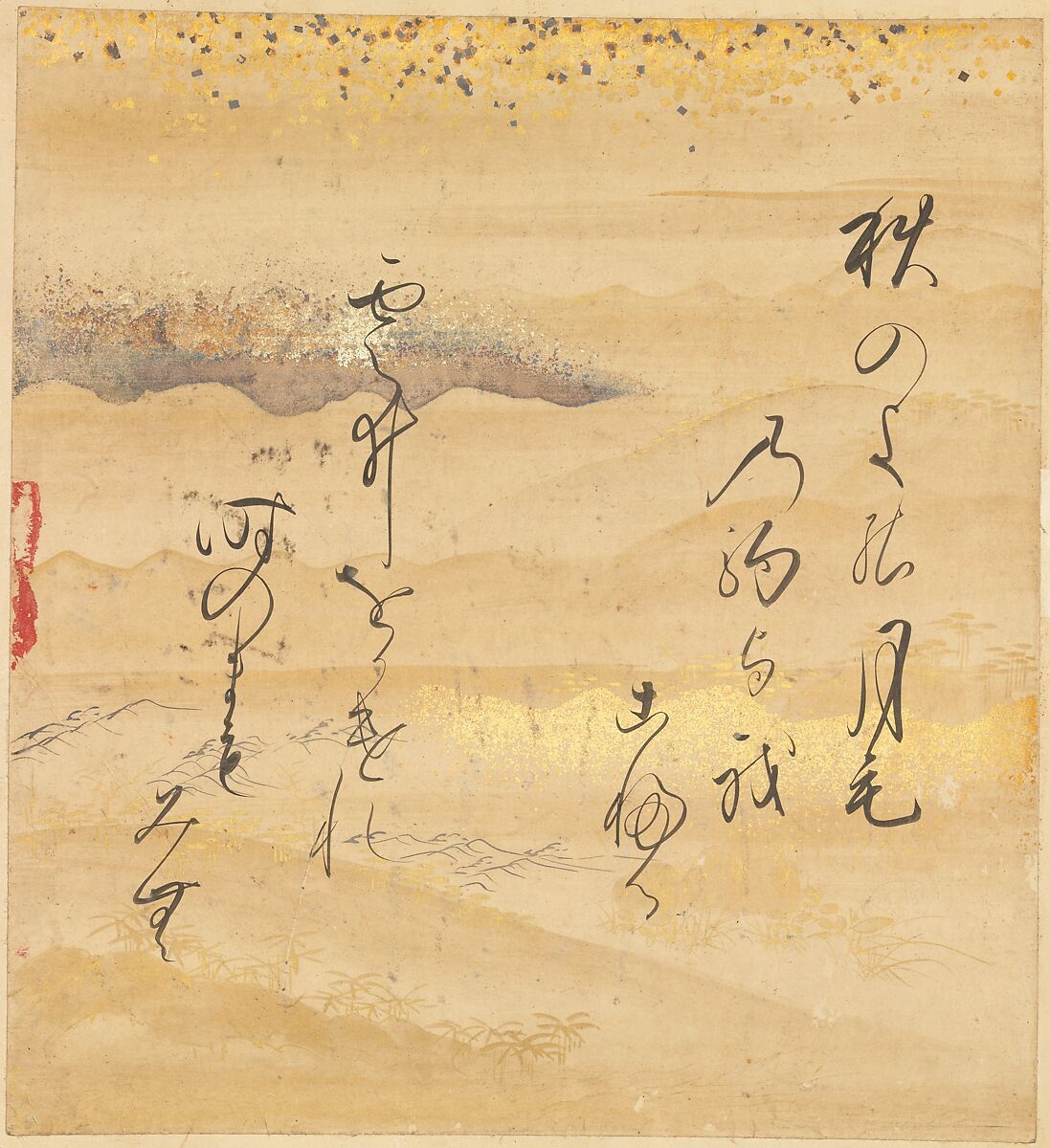 The Tale of Genji (Genji Monogatari), Formerly attributed to Tosa Mitsusada (Japanese, 1738–1806), Set of twenty-four album leaves; ink, color, and gold on paper, Japan