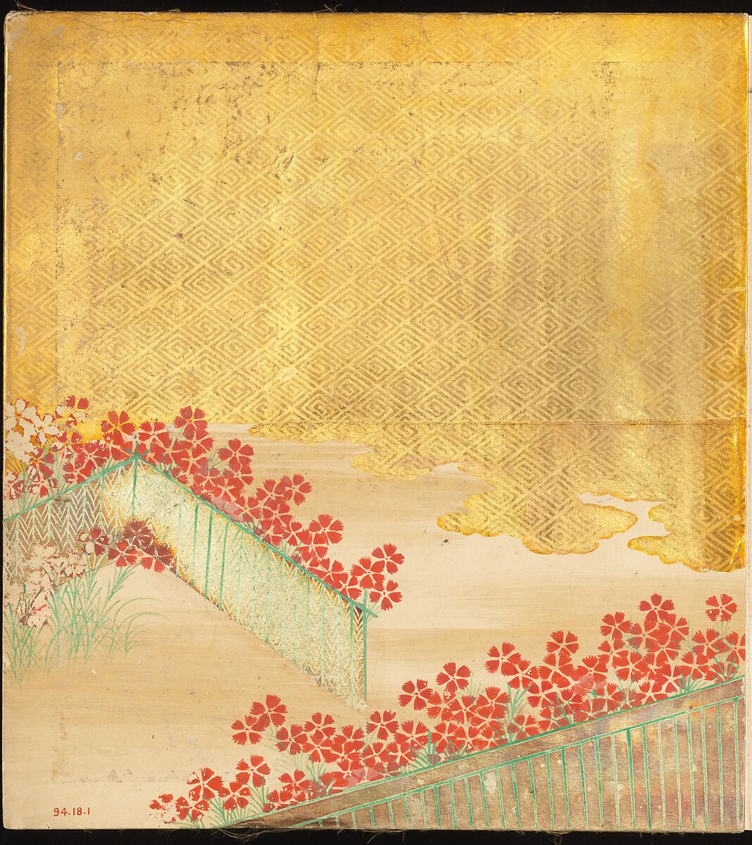 The Tale of Genji (Genji Monogatari), Formerly attributed to Tosa Mitsusada (Japanese, 1738–1806), Set of twenty-four album leaves; ink, color, and gold on paper, Japan