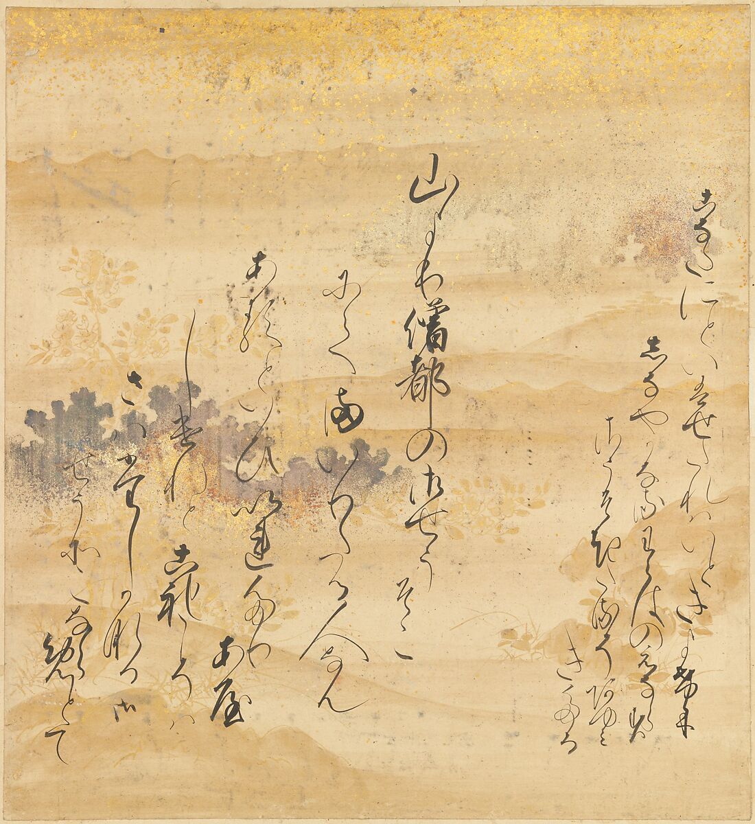 The Tale of Genji (Genji Monogatari), Formerly attributed to Tosa Mitsusada (Japanese, 1738–1806), Set of twenty-four album leaves; ink, color, and gold on paper, Japan