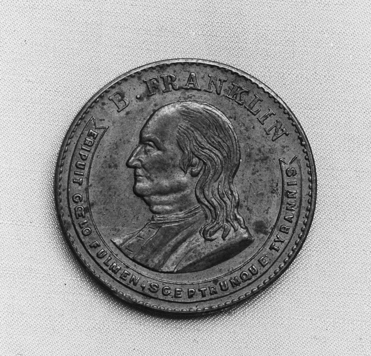 Business Card, Probably Robert Lovett (early 19th century), Brass