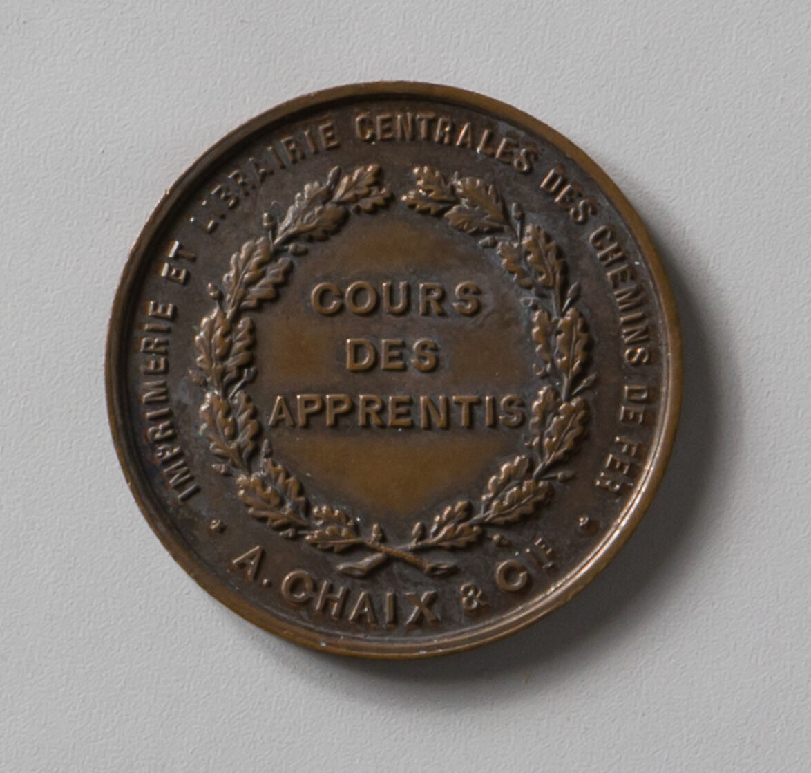 Ticket of Membership, Gilt bronze 