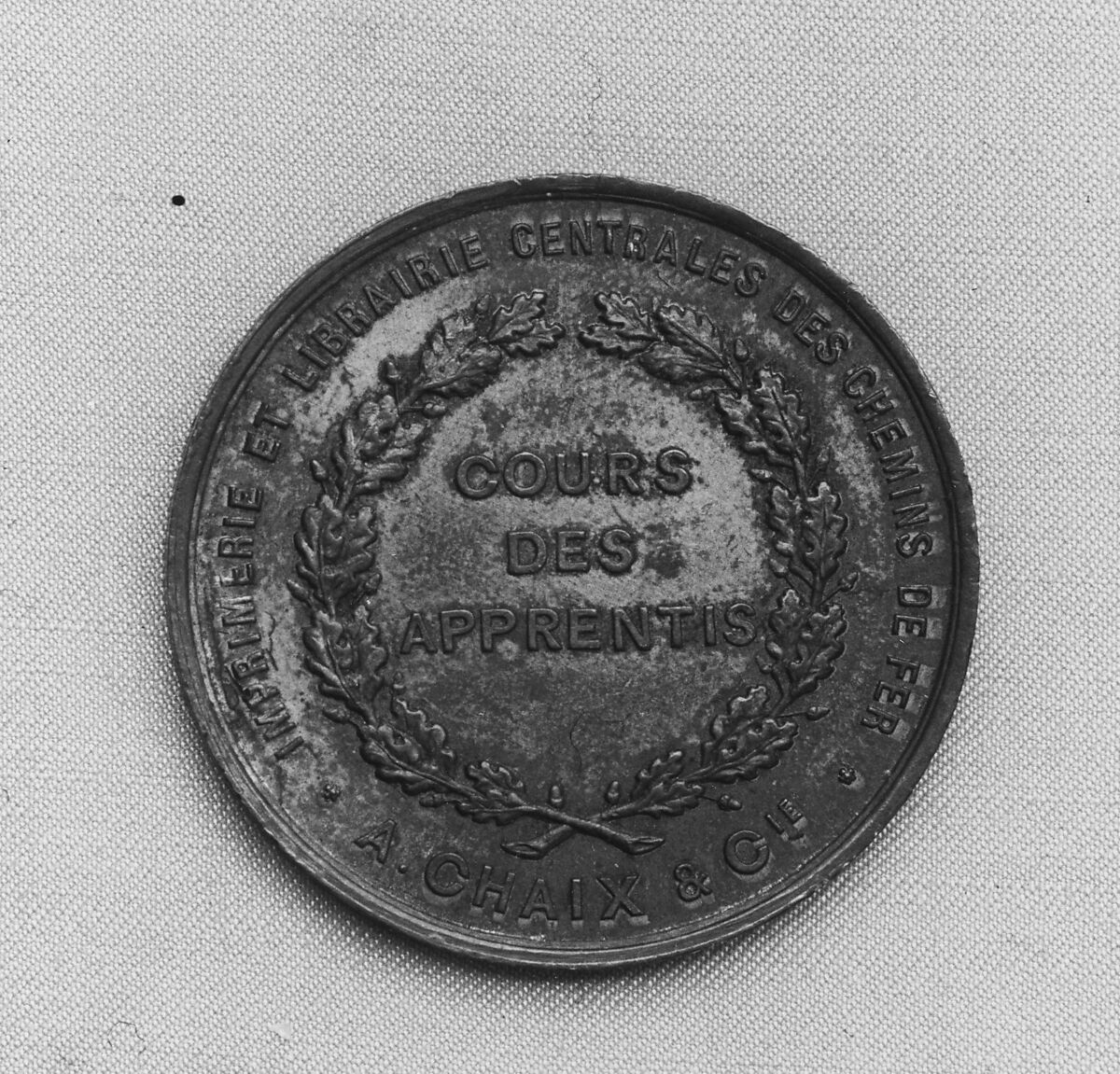 Ticket of Membership, Gilt bronze