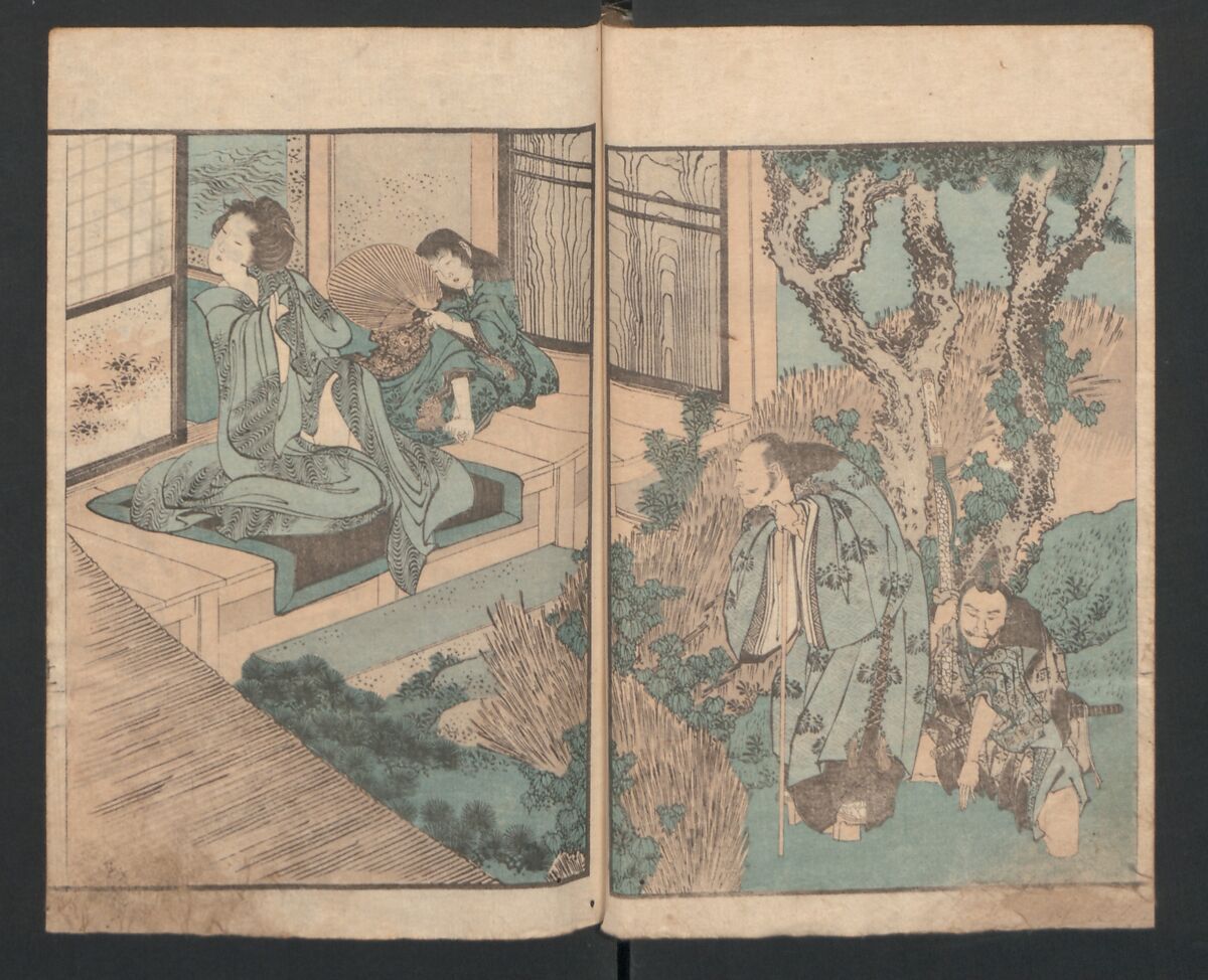 Precepts for Women (Ehon Onna imagawa) 絵本女今川, Katsushika Hokusai 葛飾北斎 (Japanese, Tokyo (Edo) 1760–1849 Tokyo (Edo)), Book of polychrome woodblock prints; ink and color on paper, Japan
