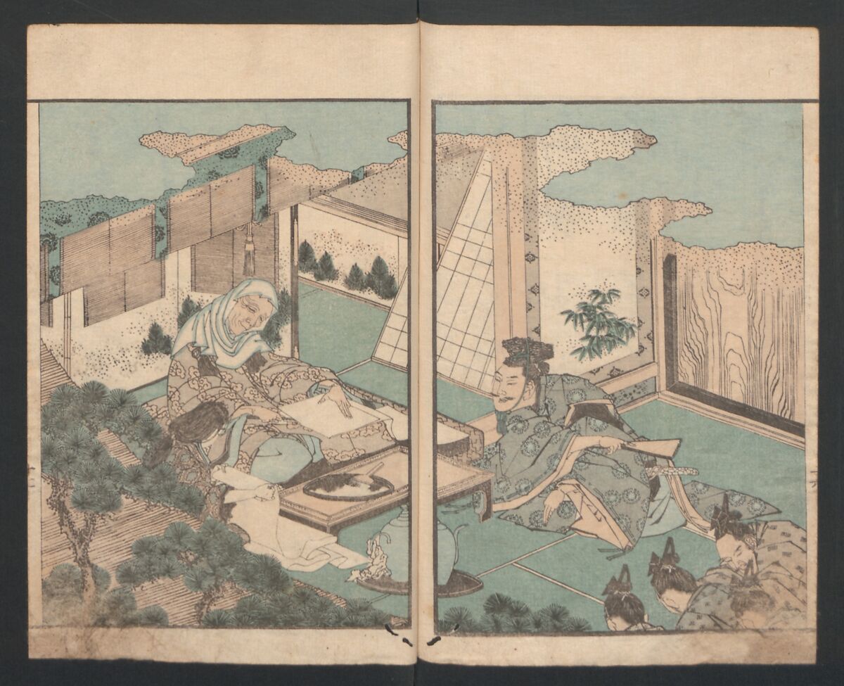 Precepts for Women (Ehon Onna imagawa) 絵本女今川, Katsushika Hokusai 葛飾北斎 (Japanese, Tokyo (Edo) 1760–1849 Tokyo (Edo)), Book of polychrome woodblock prints; ink and color on paper, Japan