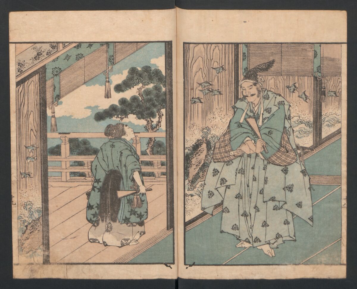 Precepts for Women (Ehon Onna imagawa) 絵本女今川, Katsushika Hokusai 葛飾北斎 (Japanese, Tokyo (Edo) 1760–1849 Tokyo (Edo)), Book of polychrome woodblock prints; ink and color on paper, Japan