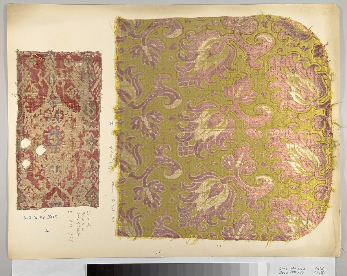 Textile Fragment, Silk