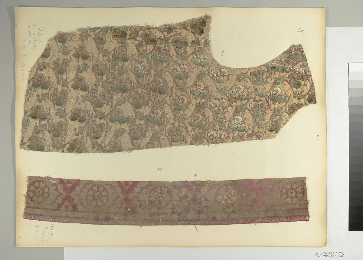 Textile Fragment, Silk