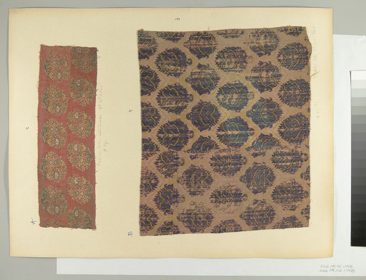 Textile Fragment, Silk