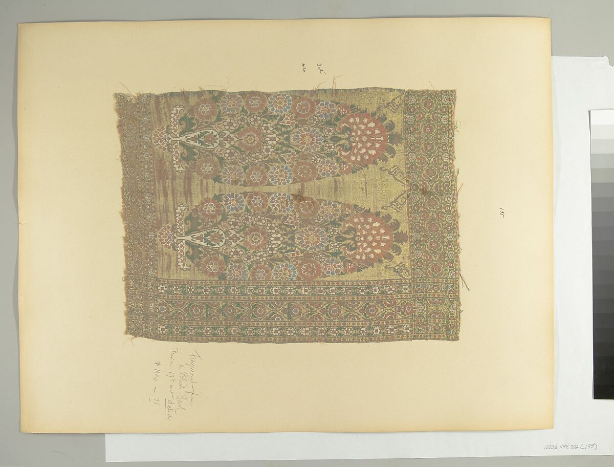Fragment of Sash, Silk