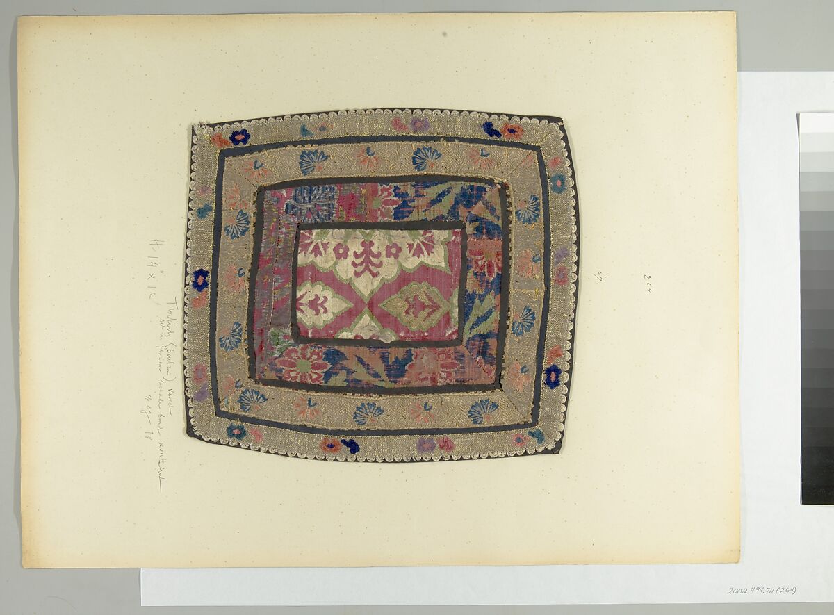 Textile Fragment, silk