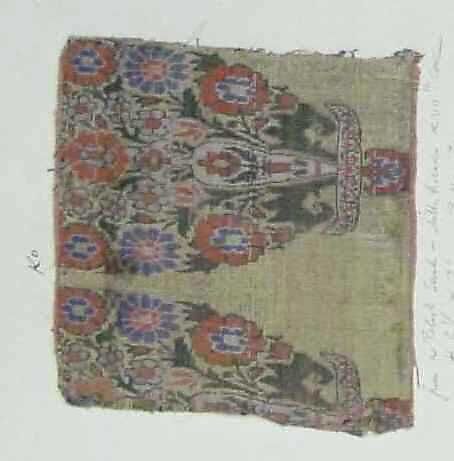 Textile Fragment, Silk 