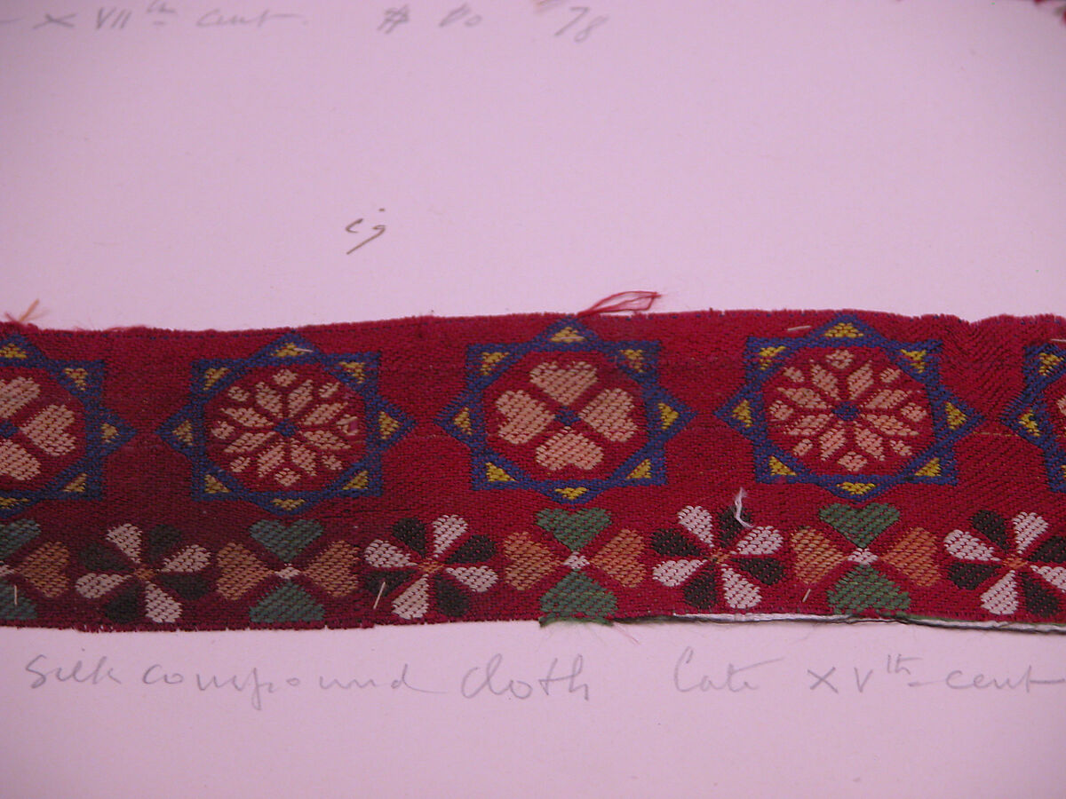 Textile Fragment, Silk