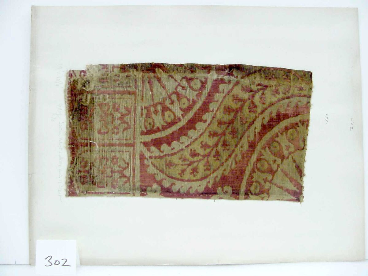 Textile Fragment, Silk 