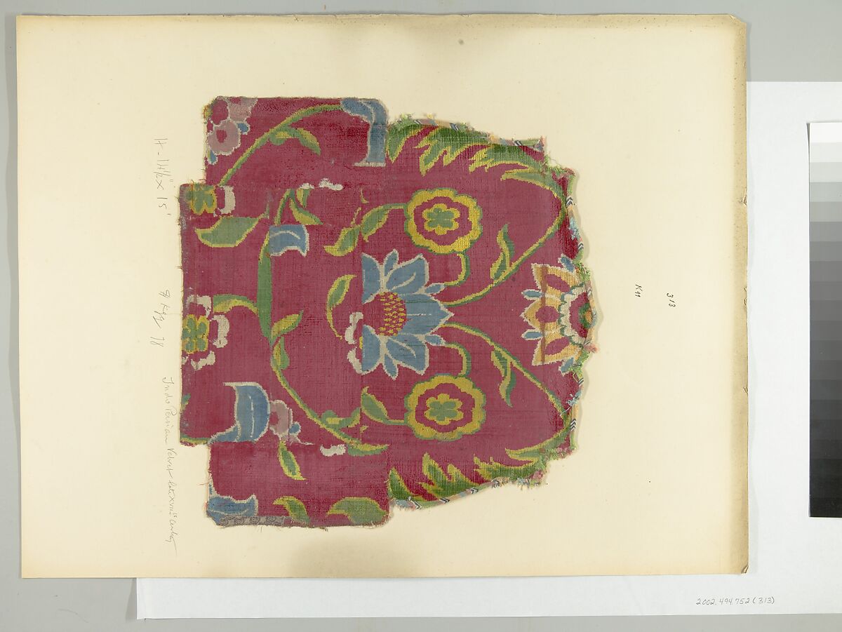 Textile Fragment, Silk