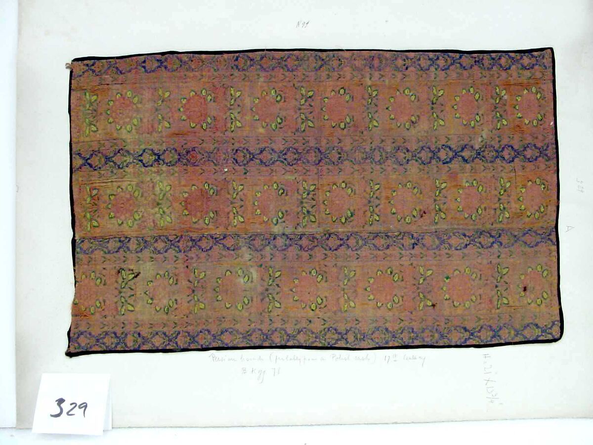 Textile Fragment, Silk