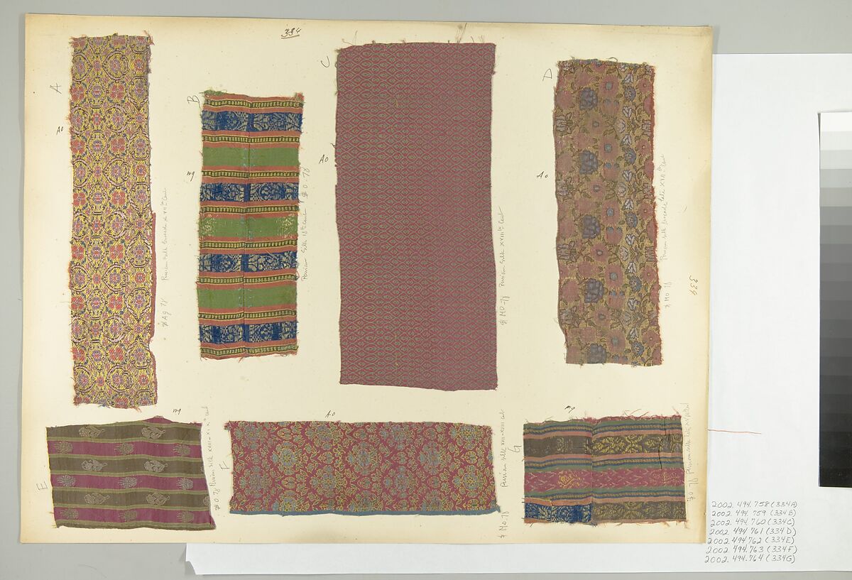 Textile Fragment, silk