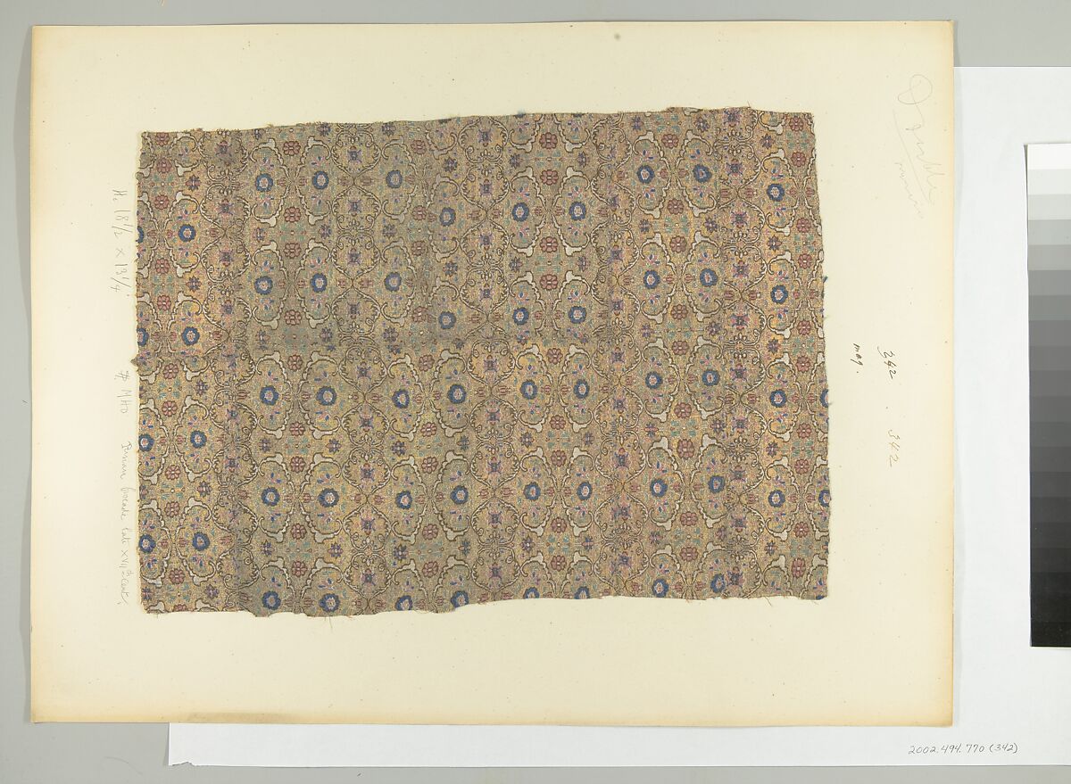 Textile Fragment, Silk