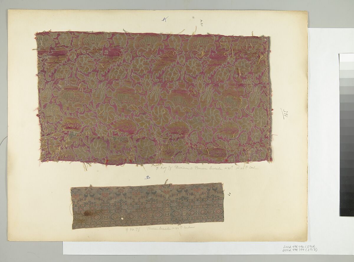 Textile Fragment, Silk