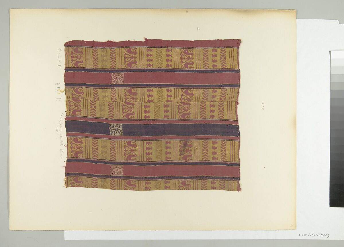 Textile Fragment, Silk