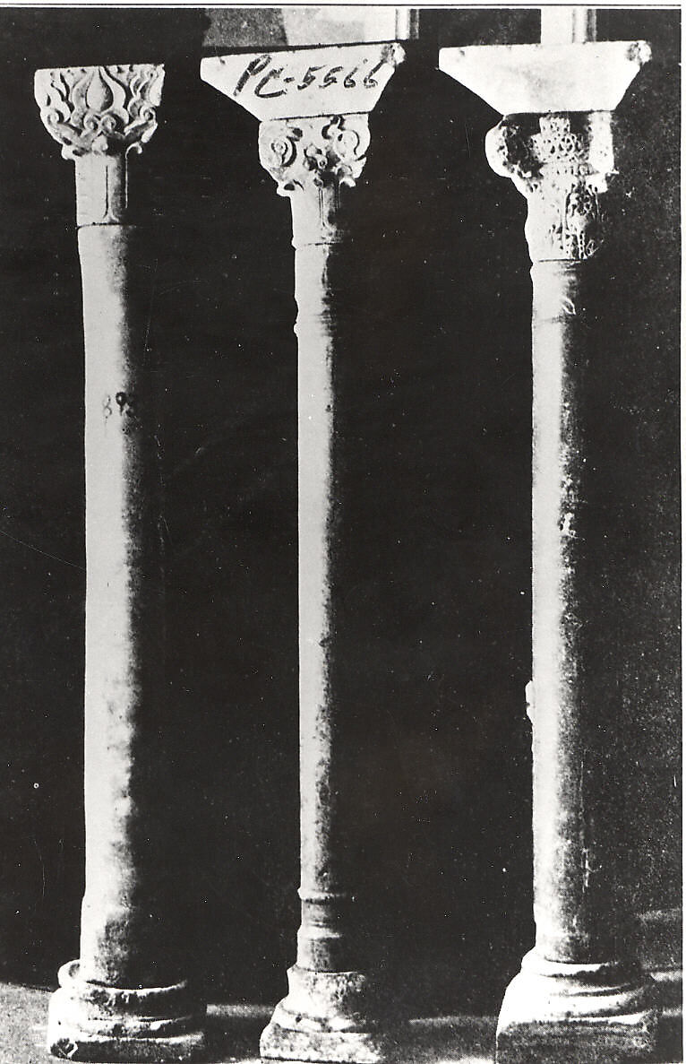 Column, White marble