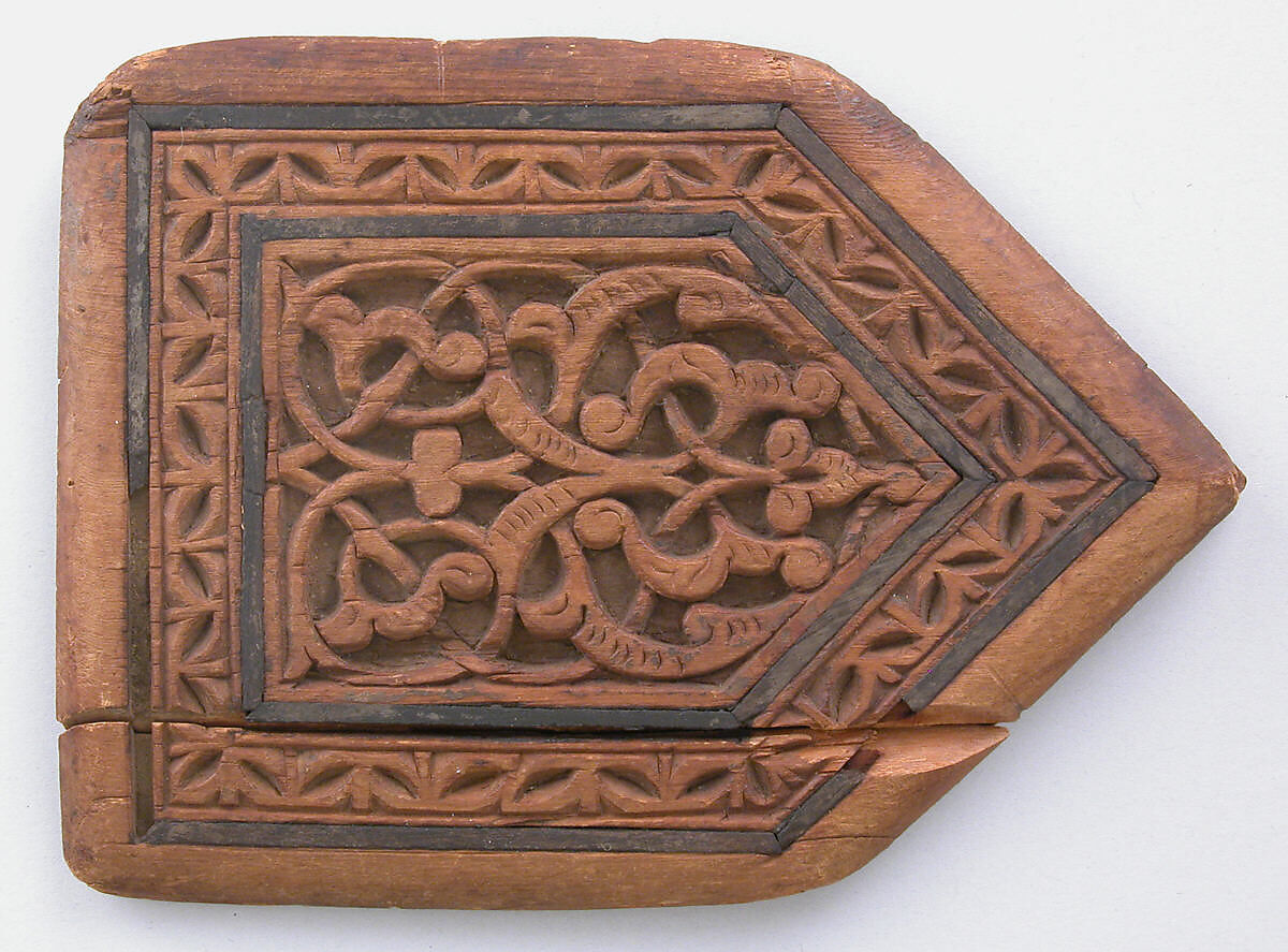 Panel, Wood; carved